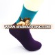 Custom logo oil painting fashion man plain socks from China