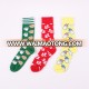 Custom men happy socks colorful dress socks